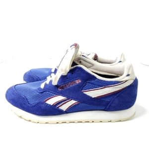 Reebok Women's Blue Suede Union Jack Sneakers
